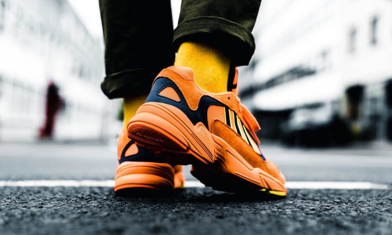 Adidas yung hot sale one orange